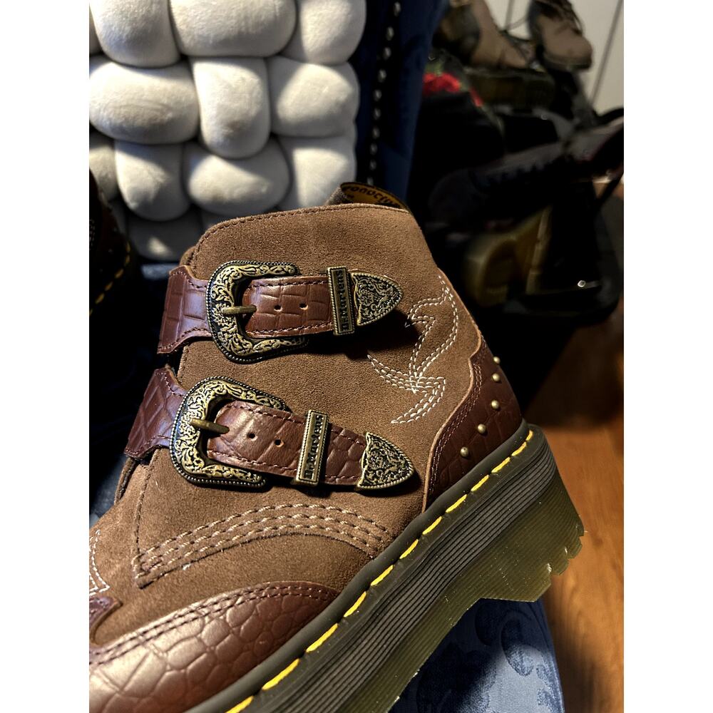 Dr Martens Brown Devon GA Gothic Americana size 7/EU 38 - Picture 4 of 7